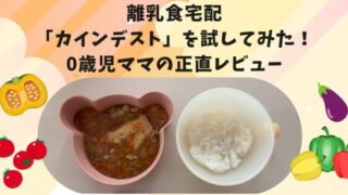 【体験談】離乳食宅配「カインデスト」を0歳児とおためし評価！口コミ・評判・解約方法も解説